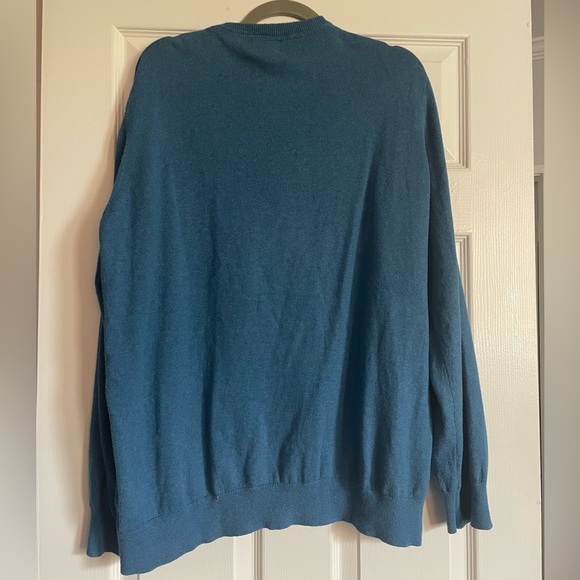 LL Bean cotton and cashmere blend men’s sweater size XL - Picture 3 of 3